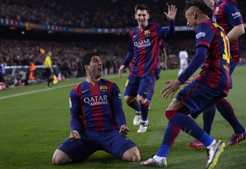 Antrajame kėlinyje aukštesnę pavarą įjungusi "Barca" palaužė Madrido "Real" ekipą (VIDEO)