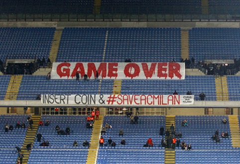 "Milan" fanai pareiškė: "Žaidimas baigtas"