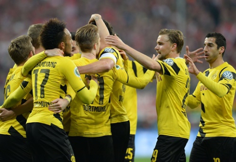 "Borussia" po 11 metrų baudinių serijos nukovė "Bayern" ir žengė į Vokietijos taurės finalą