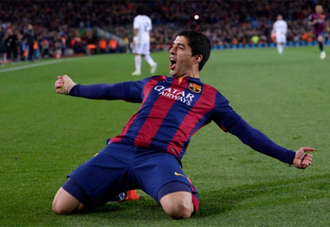 L.Suarezas: manęs norėjo "Real", tačiau nedvejodamas pasirinkau "Barcelona"