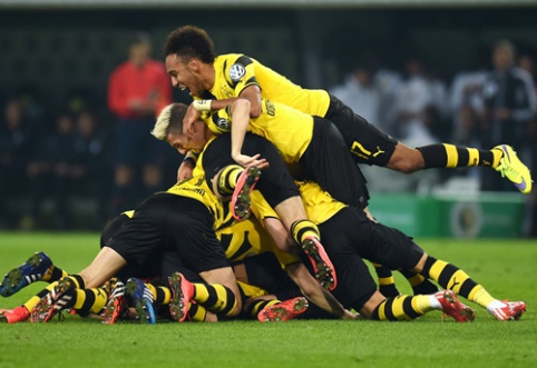 "Borussia" ir "Wolfsburg" - Vokietijos taurės pusfinalyje (VIDEO)