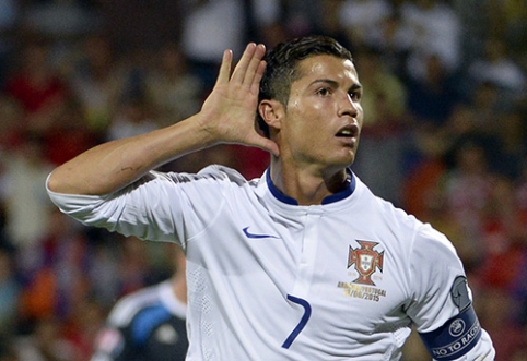 C. Ronaldo gali išbėgti į aikštę Olimpinėse žaidynėse