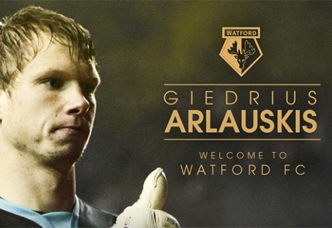 Oficialu: Giedrius Arlauskis - "Watford" žaidėjas