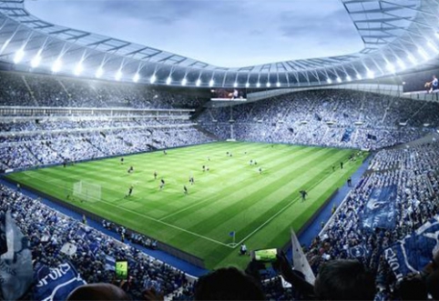 "Tottenham" užsimojo pastatyti už "Arsenal" geresnį stadioną 