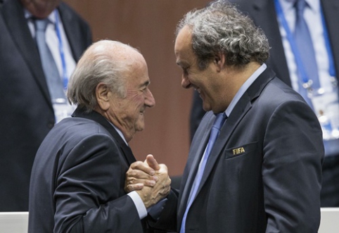 FIFA intrigos tęsiasi: S.Blatteris apkaltino M.Platini šantažu