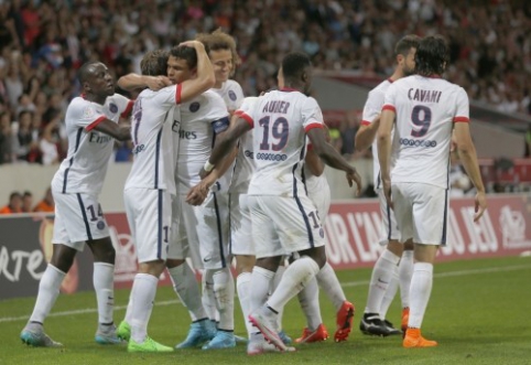 PSG naują sezoną pradėjo dešimtyje nukaudamas "Lille"