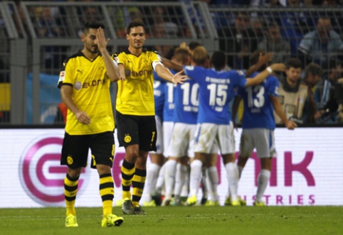 "Borussia" rungtynių pabaigoje išleido pergalę iš savo rankų (VIDEO)