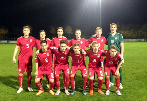 Lietuvos U-17 rinktinė pelnė įvarčius ir privertė pasiduoti Liuksemburgą
