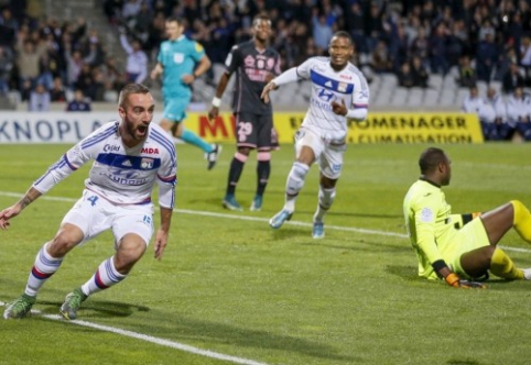 "Lyon" užtikrintai įveikė "Toulouse", "Nantes" nugalėjo "Caen"