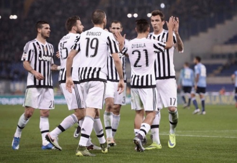 "Juventus" svečiuose įveikė "Lazio" ir artėja prie lyderių