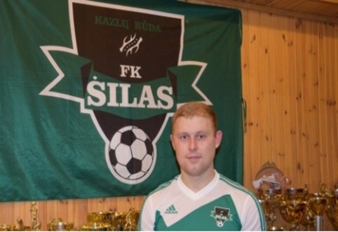 FK "Šilo" komandoje žais dar vienas buvęs "Sūduvos" žaidėjas