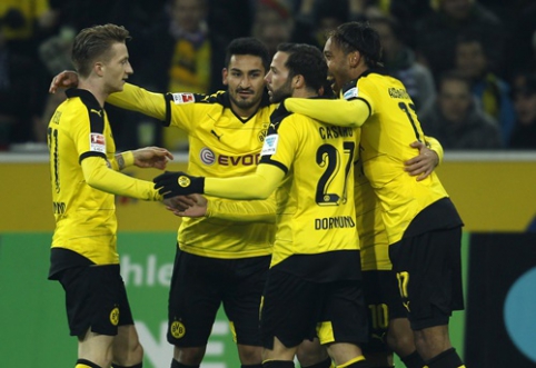Dortmundo "Borussia" išvykoje įrodė pranašumą prieš "Gladbach" (VIDEO)
