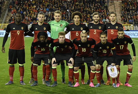Belgijos rinktinė atšaukė treniruotes, abejojama dėl draugiškų rungtynių