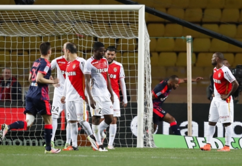 Kova dėl "Ligue 1" sidabro aštrėja - "Monaco" pralaimėjo "Bordeaux"