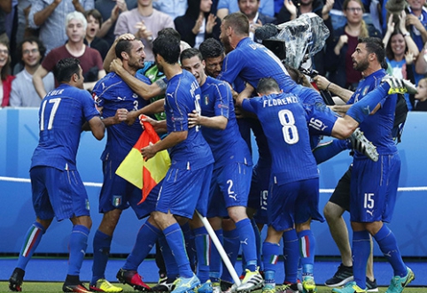 Saldų revanšą pasiekusi Italija nukarūnavo Europos čempionus (FOTO, VIDEO)