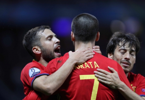 Puikiai žaidę ispanai sutriuškino Turkijos rinktinę (FOTO, VIDEO)