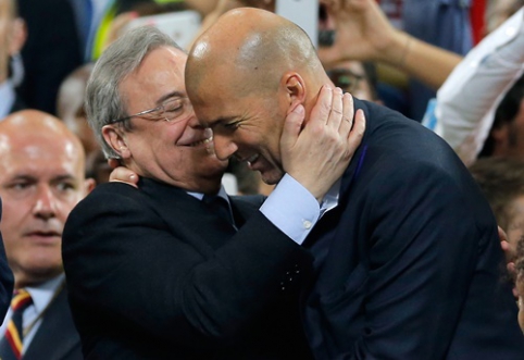 F. Perezas: Z. Zidane'as sukūrė istoriją "Real" klube