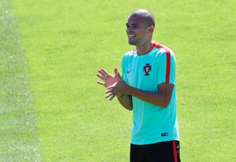 Džiugi žinia portugalų stovykloje: Pepe jau treniravosi su rinktine