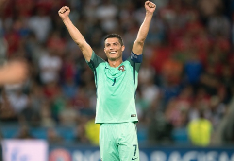 C. Ronaldo: parodėme, kad Portugalijos rinktinė nėra tik aš