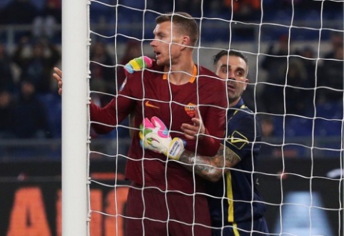 Serie A: "Roma" įveikė "Chievo", "Napoli" išplėšė lygiąsias prieš "Fiorentina" (VIDEO)