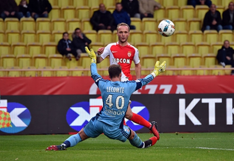 "Ligue 1": "Monaco" nepasigailėjo "Lorient" (VIDEO)