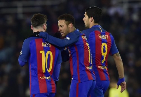 Karaliaus taurėje - "Barcelona" ir "Atletico" klubų pergalės (VIDEO)