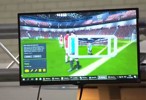 "Eredivisie" lygoje - virtualios realybės naujovė (VIDEO)