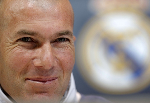 Z. Zidane'as: suprantame rungtynių su ''Valencia'' svarbą