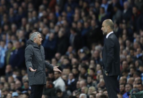 J. Mourinho: "Man City" turėtų būti tarp stipriausiųjų ketverto