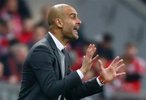 J.Guardiola nori daugiau įtampos "Etihad" stadione