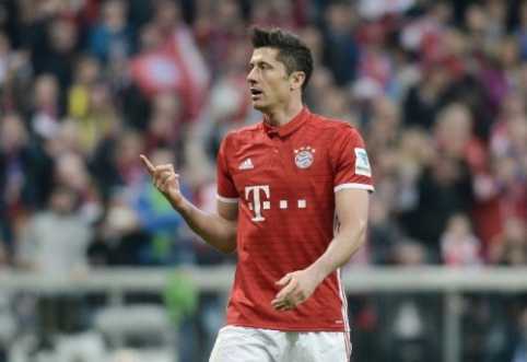 Spauda: R.Lewandowskis turės praleisti rungtynes prieš "Real"