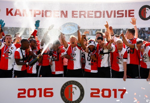 Olandijos pirmenybių finiše - D. Kuyto "hat-trickas", atnešęs "Feyenoord" klubui čempionų titulą (VIDEO)