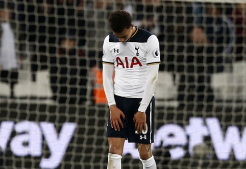 "Tottenham" viltys pakovoti dėl titulo tirpsta: "West Ham" namuose palaužė "Spurs" (VIDEO)