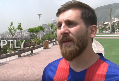 Irane vaikščiojantis L.Messi antrininkas papasakojo graudžią istoriją (VIDEO)