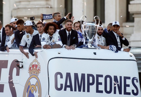 "Santiago Bernabeu" stadione - įspūdinga Europos čempionų fiesta (VIDEO, FOTO)