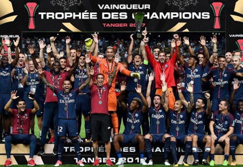 PSG palaužė "Monaco" kovoje dėl Prancūzijos Supertaurės trofėjaus (VIDEO)