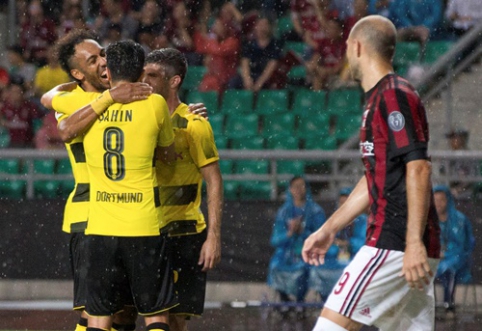 "Borussia" draugiškose rungtynėse skėlė antausį "Milan" ekipai (VIDEO)