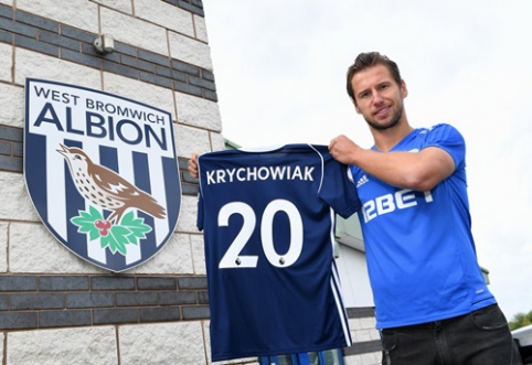 Oficialu: "West Brom" stiprinasi Lenkijos rinktinės nariu G. Krychowiaku