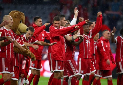 "Bundesliga" starte - užtikrinta "Bayern" pergalė (VIDEO)