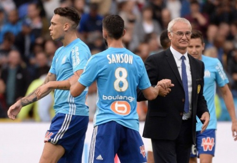C. Ranieri komanda krito prieš "Marseille", "Saint-Etienne" iškovojo antrąją pergalę (VIDEO)