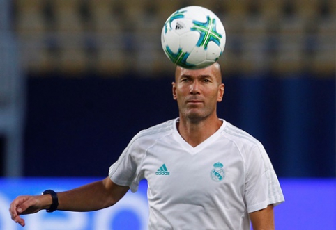 Z. Zidane'as: laukia ypatingai sunkus sezonas