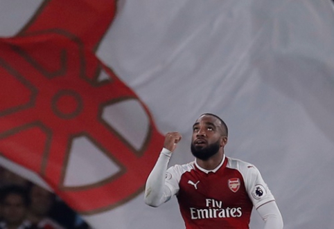 A. Lacazette'o dublis atnešė pergalę "Arsenal" ekipai (VIDEO)