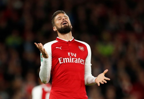 "Everton" artėjančią žiemą vėl sieks prisivilioti O. Giroud