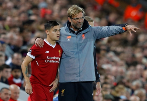 J. Kloppas pasiruošęs jau šį savaitgalį sugrąžinti P. Coutinho į startinį vienuoliktuką