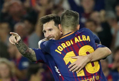 ČL: "Barcelona" pasišaipė iš "Juventus", "Chelsea" įspyrė 6 įvarčius (VIDEO)