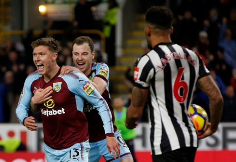 "Burnley" minimaliu skirtumu pranoko "Newcastle" (VIDEO)