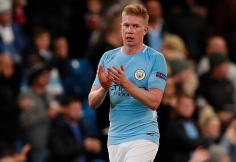 "Goal": K. De Bruyne pasirašys naują sutartį su "Man City"