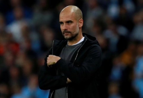 P. Guardiola "Man City" pergalę skyrė įkalintiems Katalonijos lyderiams