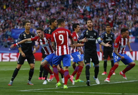 Madrido derbis: "Atletico" pirmą kartą savo naujajame stadione priima "Real" (apžvalga)