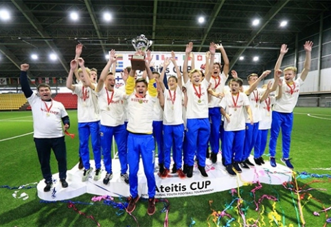 „Ateitis CUP“ turnyre U-15 ir U-16 taurės iškeliavo į Latviją